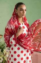 A Dots by Aalaya | Unstitched Printed Lawn Vol-02 Collection - 2026 (D-05)