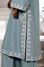Sadabahar Vybe Stitched 2PC Co-Ords Winter Collection - 2025 (LIGHT BLUE)