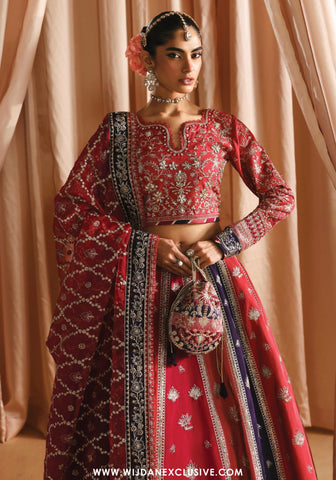 Gulaal Unstitched Embroidered Wedding Collection (AYSANA)