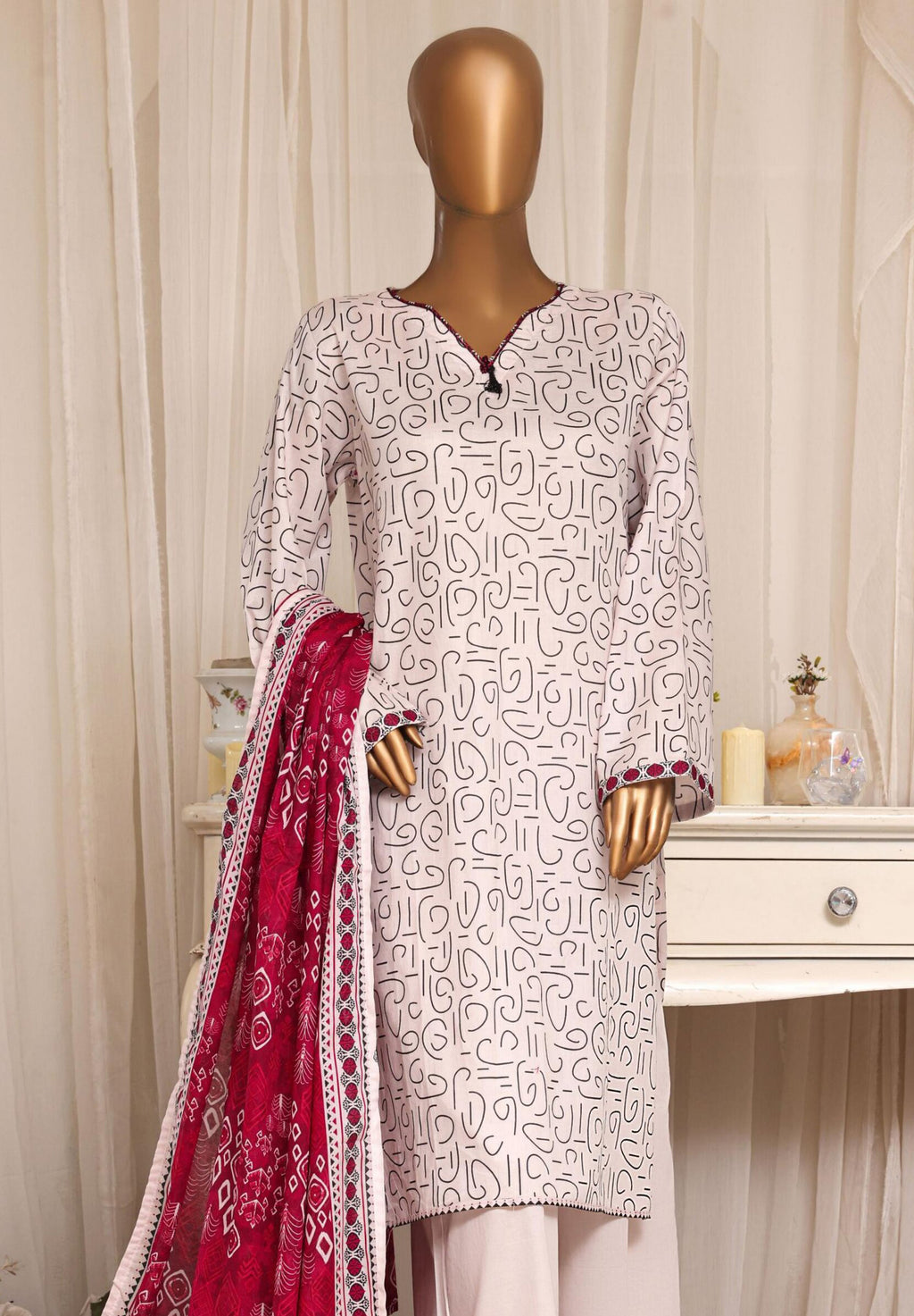 Daily Wear by HZ Textile | Stitched Printed Lawn Collection - 2026 (D-05)