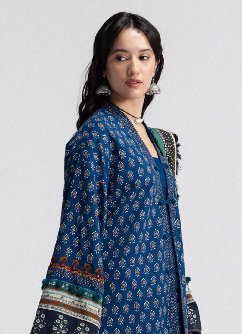 Coco Print's Unstitched Linen Collection - 2026 (D-3A)