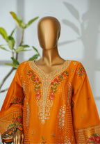 Bin Saeed Stitched Luxury Embroidered 3PC Collection - 2026 BSLE26-005