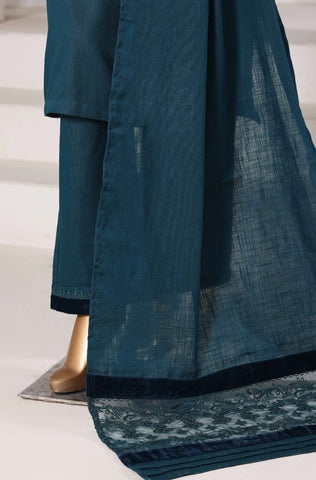 Sadabahar Stitched Cross Texture with Velvet Winter Collection - 2025 (ZINC)