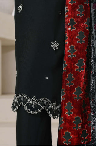 Sadabahar Stitched Viscose Luxury With Palachi Shawl Collection (D-05)