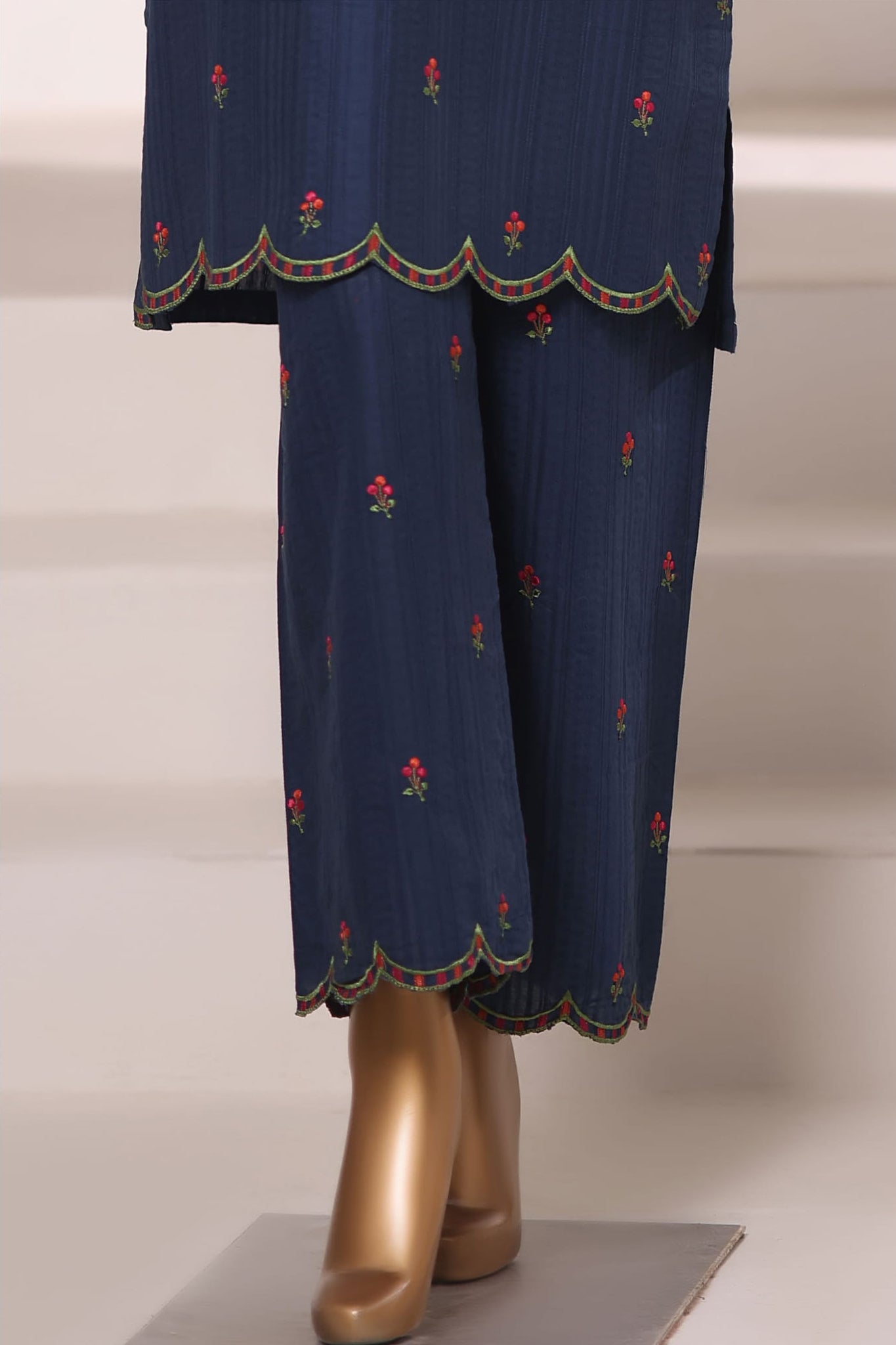 Sadabahar Vybe Stitched Jacquard Embroidered Sets Vol-II Collection - 2025 (BLUE)