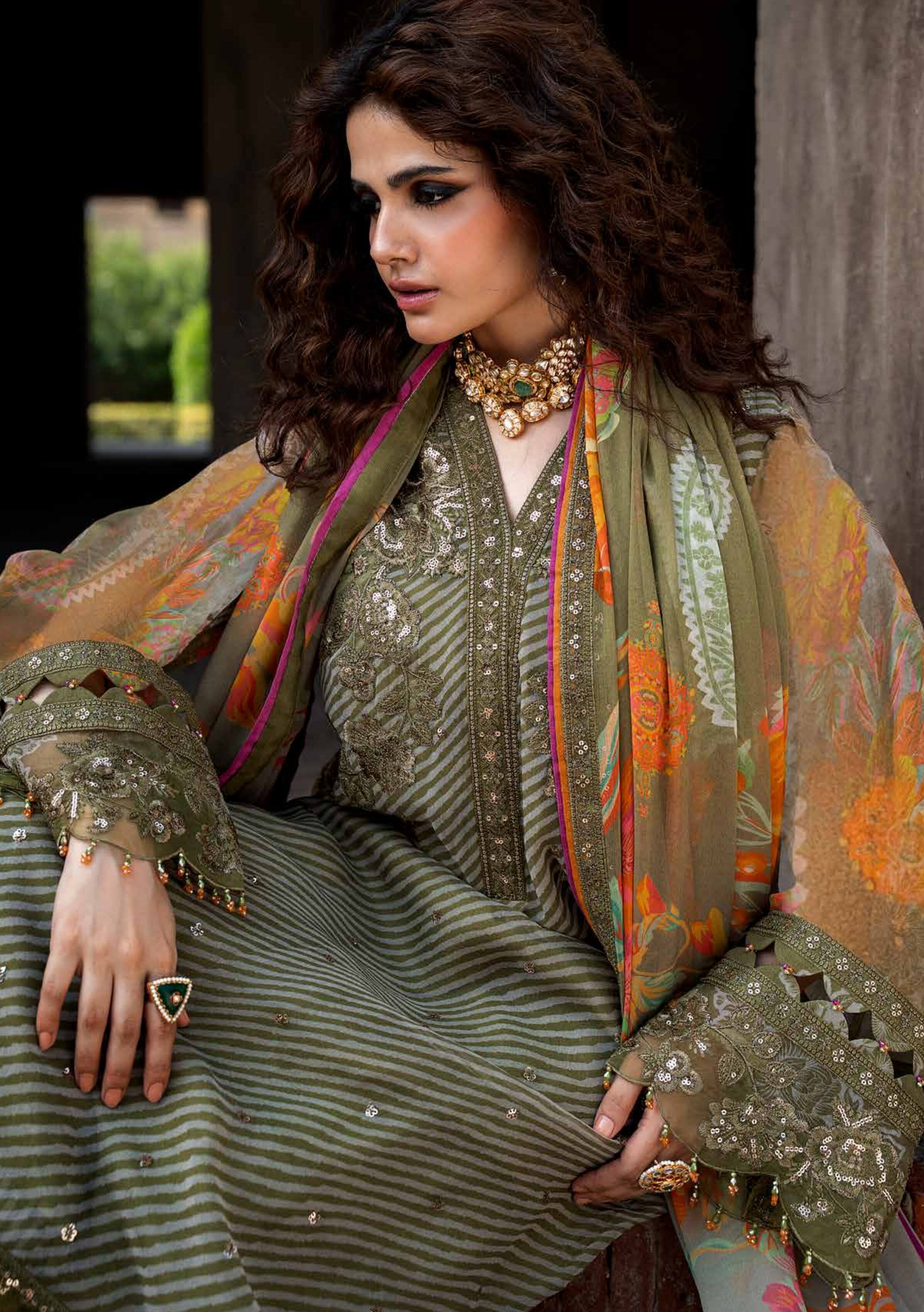 Vasal by Charizma | Unstitched Formal Luxury Chiffon Vol-01 Collection - 2026 (VSL-05)