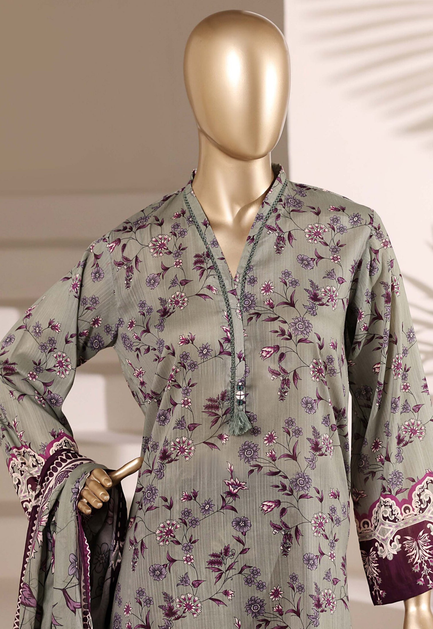 Sadabahar Stitched Printed Lawn Vol-08 Collection – 2026 (D-05)
