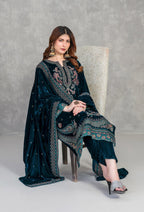 Sincera by Tawakkal | Unstitched Fancy Embroidered Velvet Collection - 2026 (D-5709)