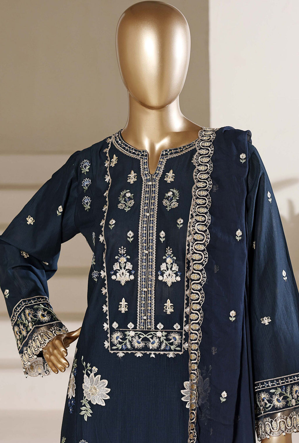 Sadabahar Stitched Luxury Embroidered Festive Vol-06 Collection - 2026 (D-05)