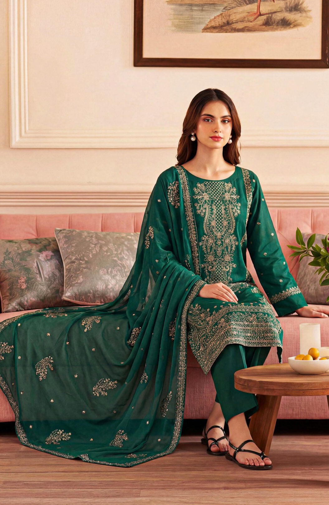 Rani by Mahay | Unstitched Embroidered Wedding Collection - 2026 (D-05)