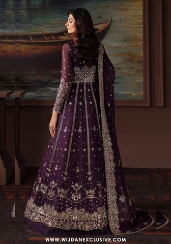 Zarif Unstitched Premium Chiffon Collection - 2025 ZRF-01-IRELEEN