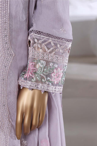 Afsanay by Sadabahar | Stitched Luxury Chiffon Vol-14 Collection - 2025 (GREY)