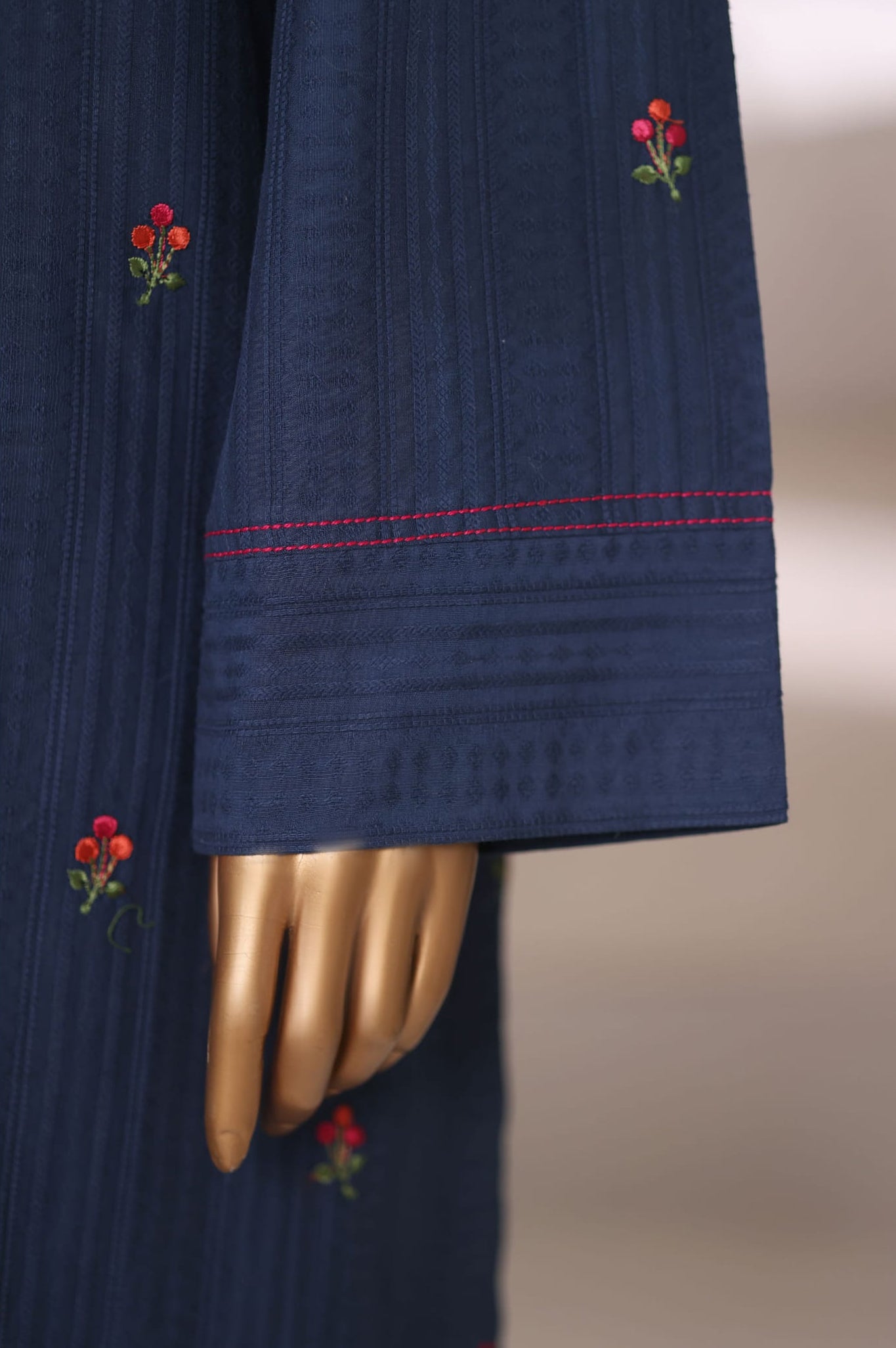 Sadabahar Vybe Stitched Jacquard Embroidered Sets Vol-II Collection - 2025 (BLUE)