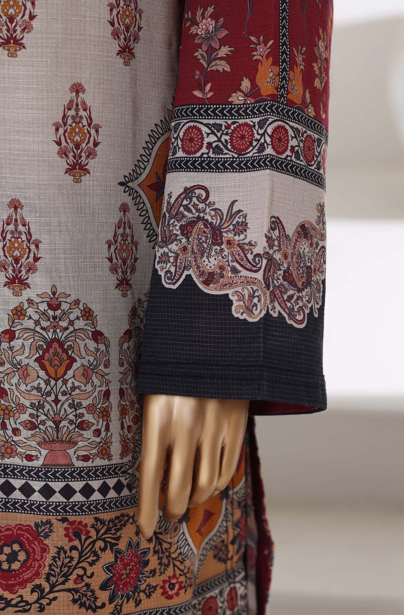 Sadabahar Printed Khaddar 2pc Co-Ord Collection - 2025 D-05