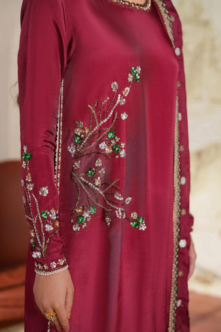 Zarif Saheera Unstitched Hand Embellished Edit - 2025 ZRF-02 Shamma