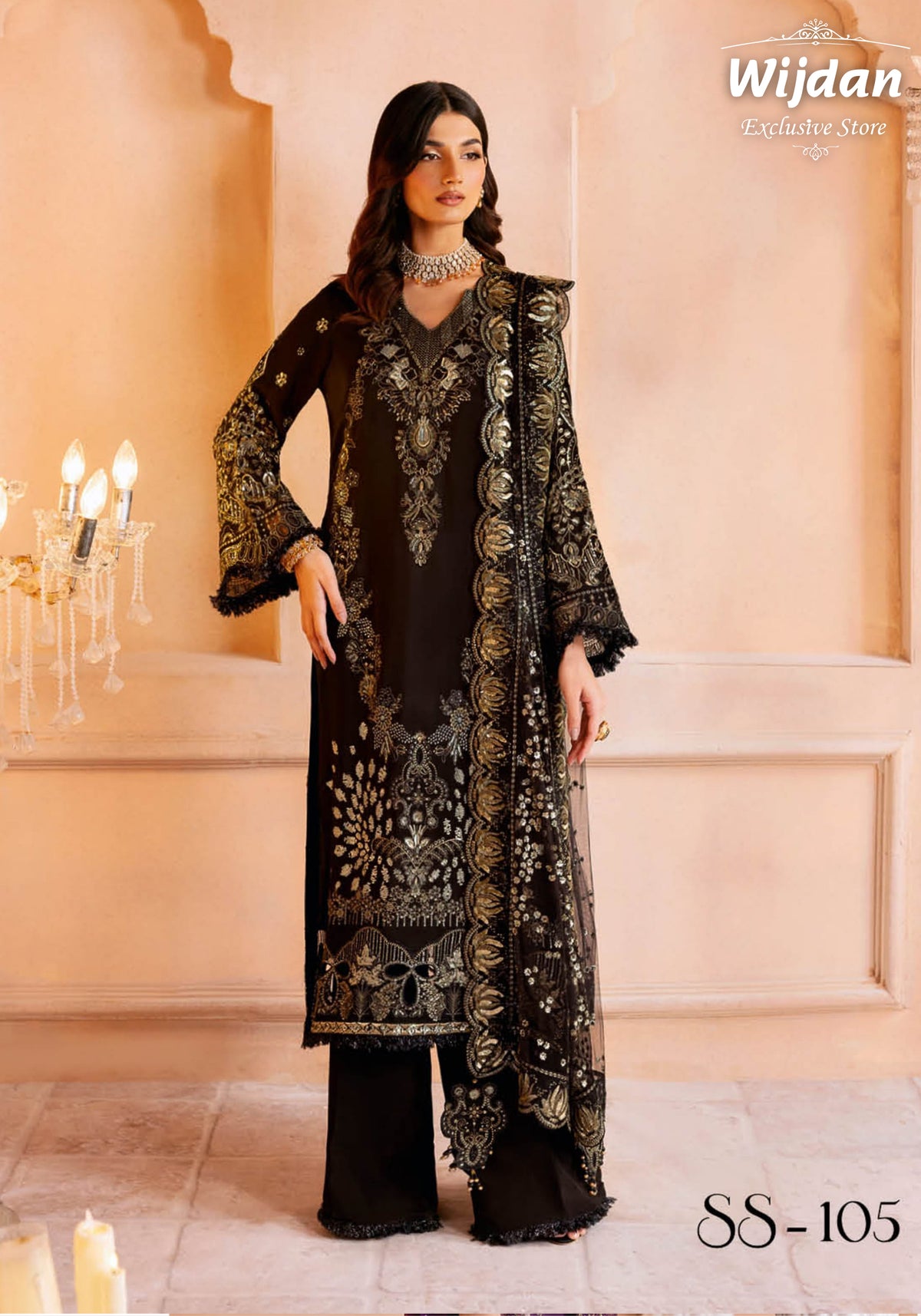 Shehnai Raw Silk Collection'25 Vol-01 by Ramsha SS-105