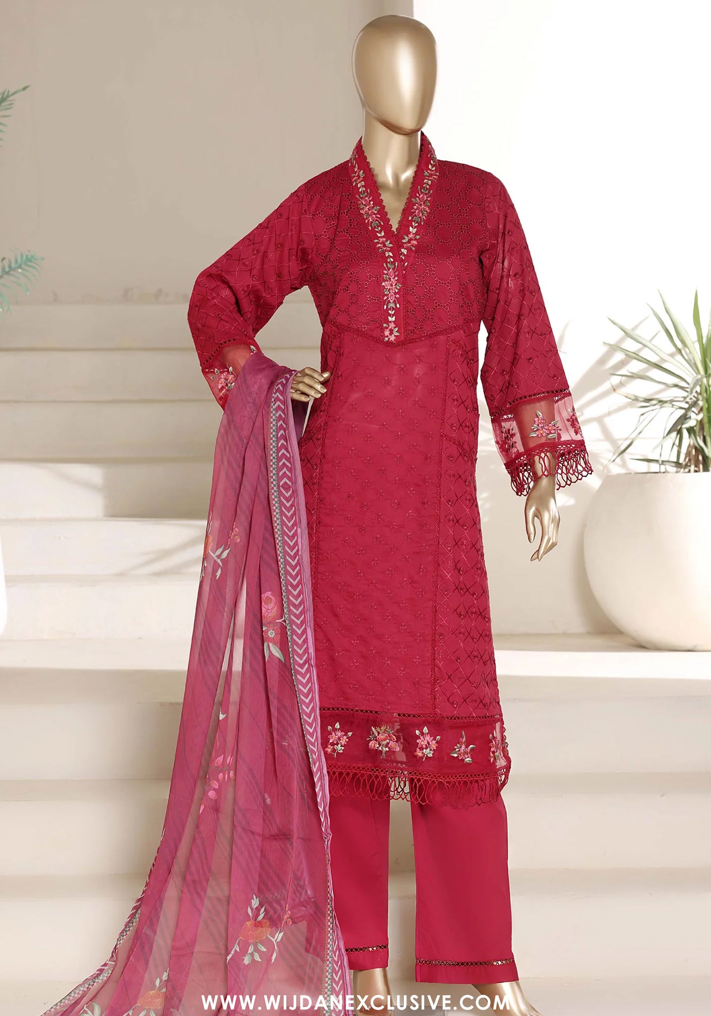 Sadabahar Stitched 3PC Chikankari Edit Luxury Vol-I Collection - 2026 (D-05)