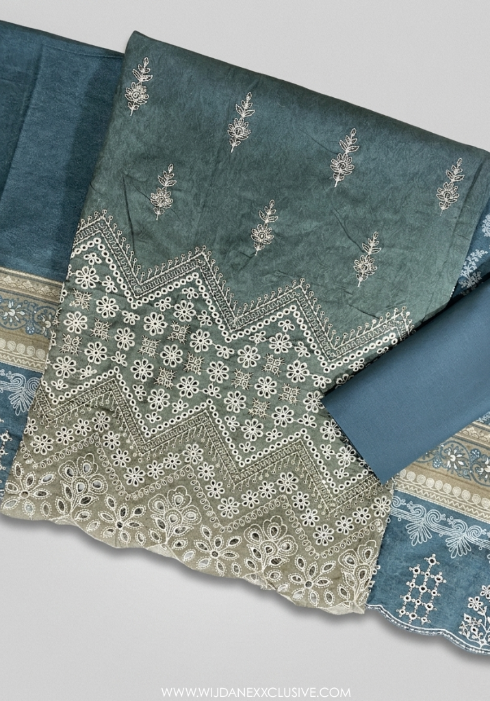 Bin saeed Unstitched Embroidered Vol-02 Collection - 2026 (D-06)