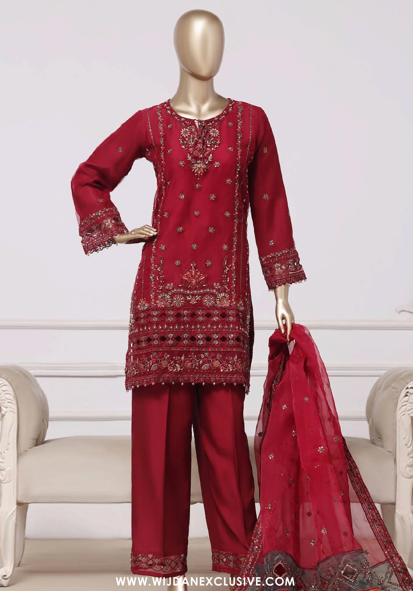 Sadabahar Mahpara Stitched Festive Formal Vol-01 Collection - 2026 (D-05)