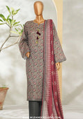 Bin Saeed Stitched Exclusive Printed Lawn Vol-VI Collection - 2026 (D-05)
