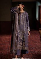 Elara by Casual Lite | Stitched Embroidered Viscose Silk Collection - 2026 (NOCTAVIA)