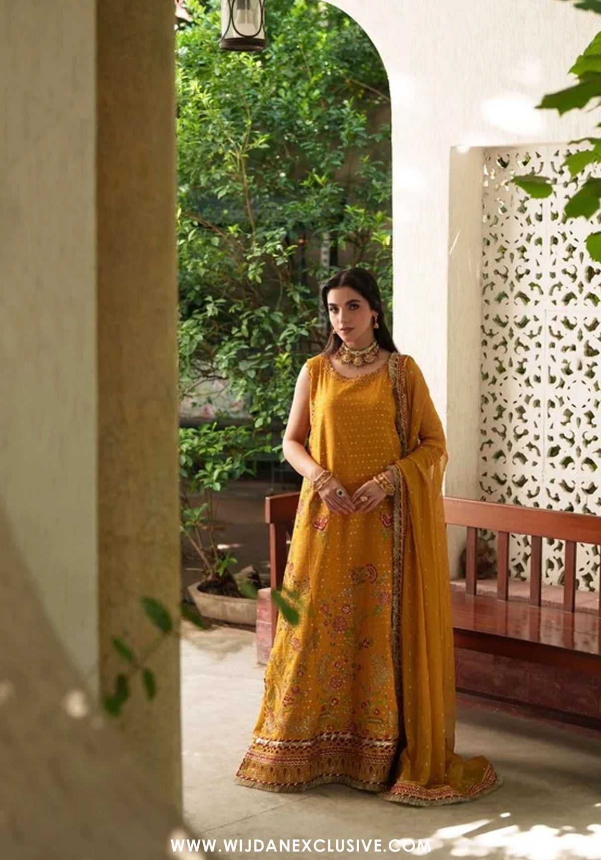 Shagun by Neeshay | Unstitched Embroidered Rawsilk Collection - 2026 (Zarina)