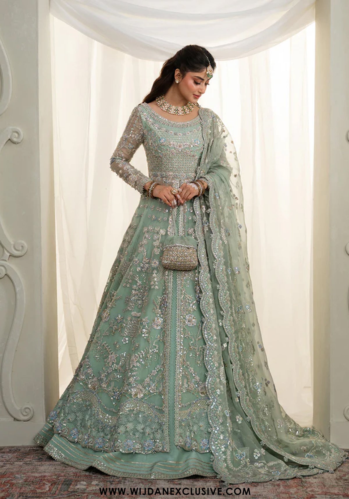 Rua by Faiza Saqlain | Unstitched Wedding Festive Collection - 2025 (SELIN)