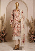 Libas e Khas 3pc Unstitched Embroidered Lawn Collection - 2026 (D-05)
