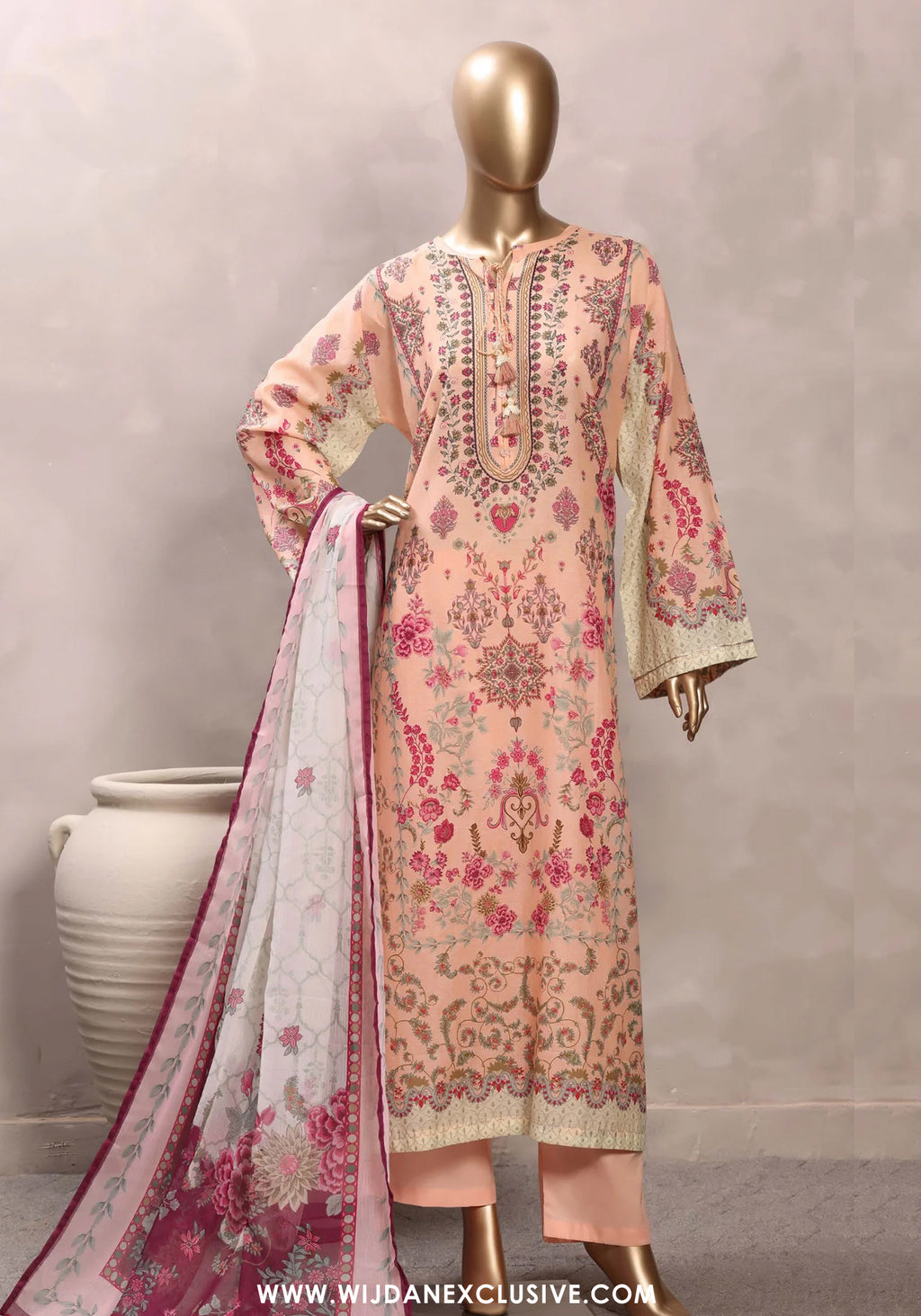 Kaftaan by Sadabahar | Stitched Chamti Printed Cotton Lawn Collection'26 (D-05)