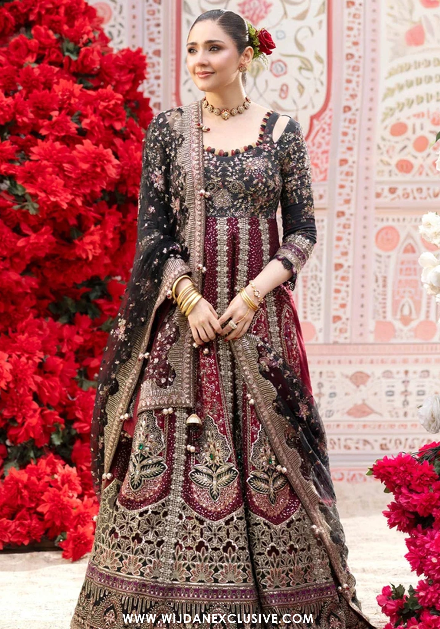 Nureh Jhoomro Unstitched Luxury Formals Collection - 2026 (NL-95)