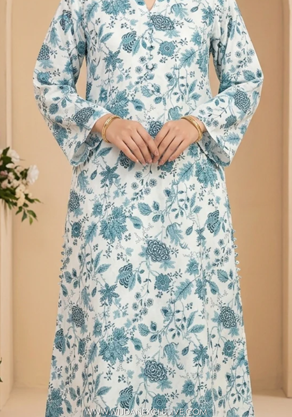 Travel Time by Amna Khadija | 2pc Stitched Printed Lawn Collection - 2026 (D-04)