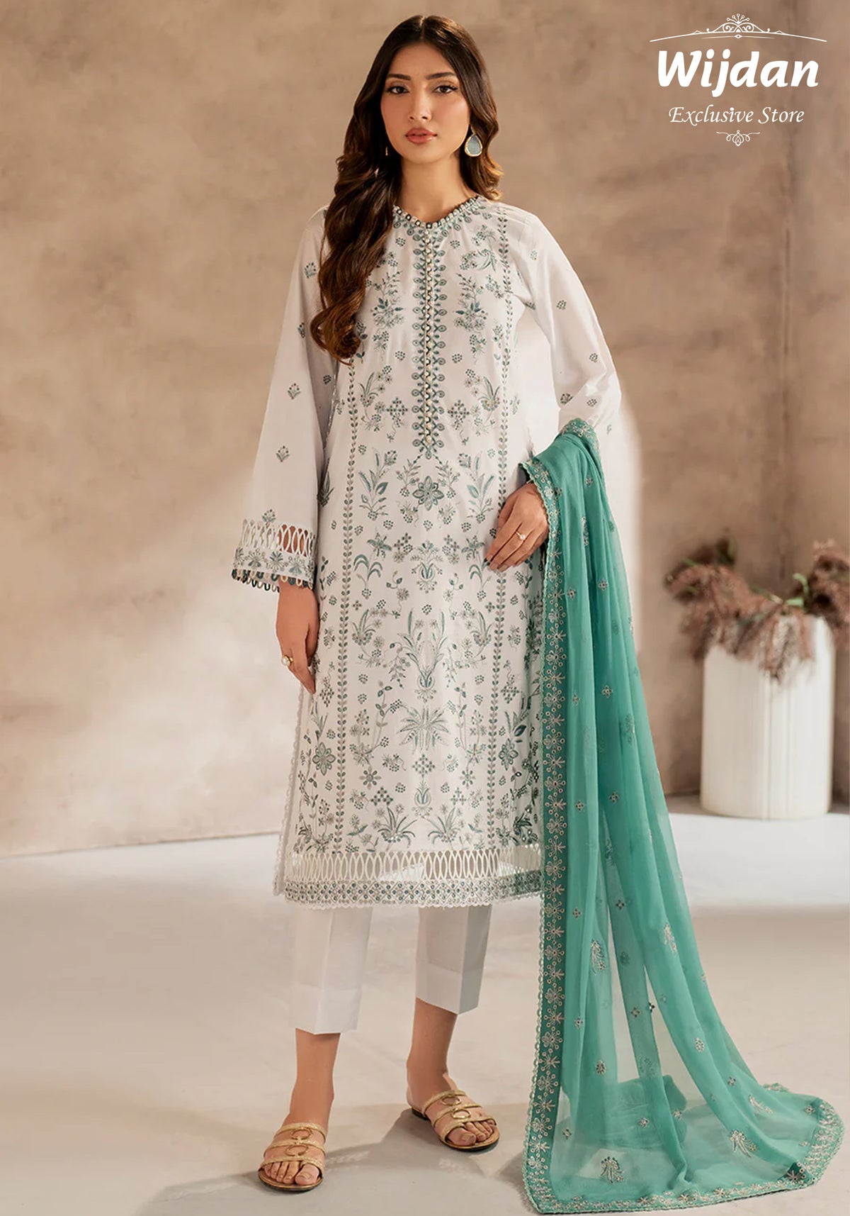 Zarif Summer Lawn'25 UNST-LWN-05 SEMIL