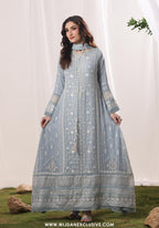 Mehrab by Guzel | Stitched Luxury Chiffon Embroidered Collection - 2026 (NARMEEN)