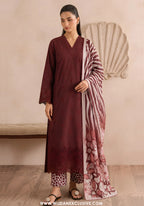 Jeem by  Amna  Khadija | Stitched Chikankari Lawn Collection - 2026 (D-05)