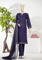 Bin Saeed Stitched Exclusive Printed Lawn Vol-06 Collection - 2026 (D-05)