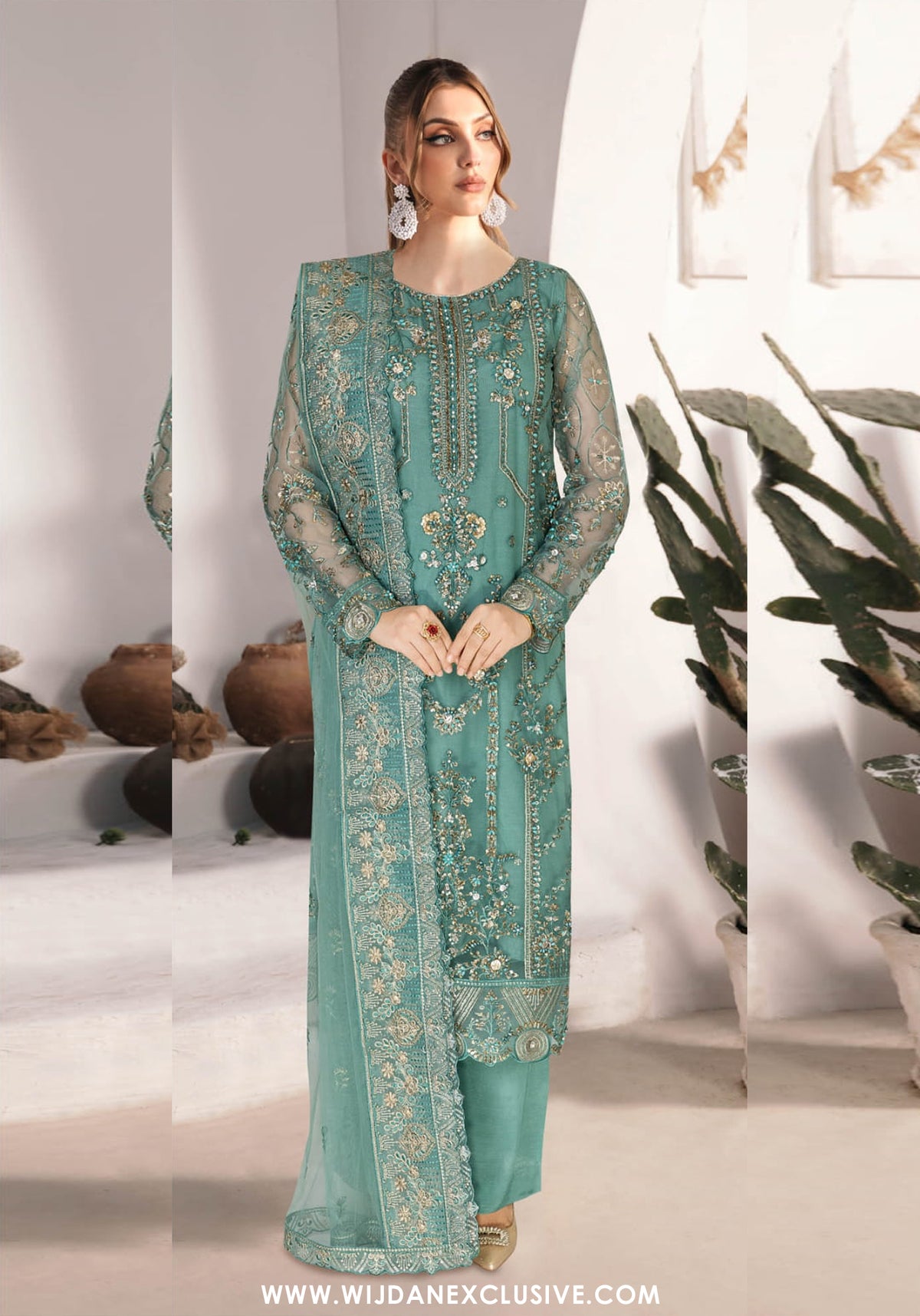 Wijdan Unstitched Luxury Wedding Vol-02 Collection – 2025 WB-431