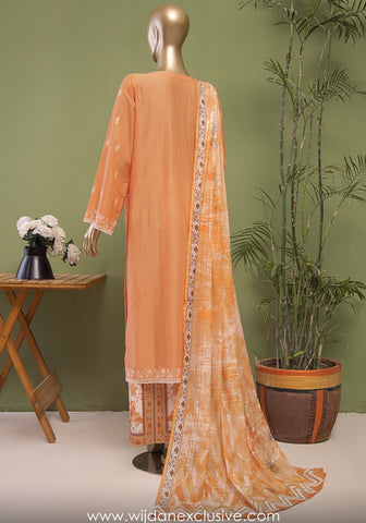 HZ Oriental Printkari Bana Dora Embroidered Lawn Collection'25 D-05