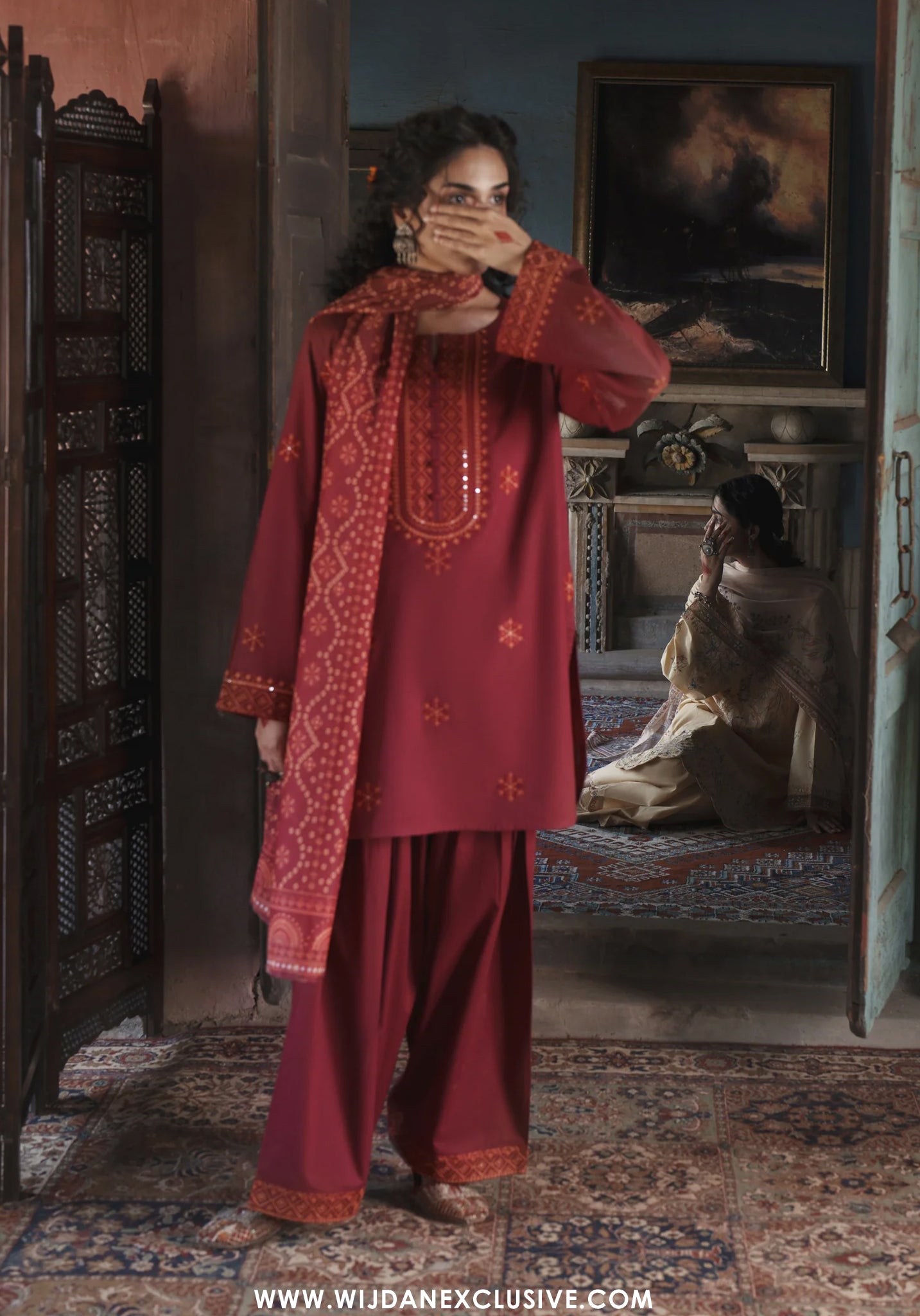 Before Sunset by Casual Lite | Stitched Embroidered Cotton Lawn Collection - 2026 (D-05)