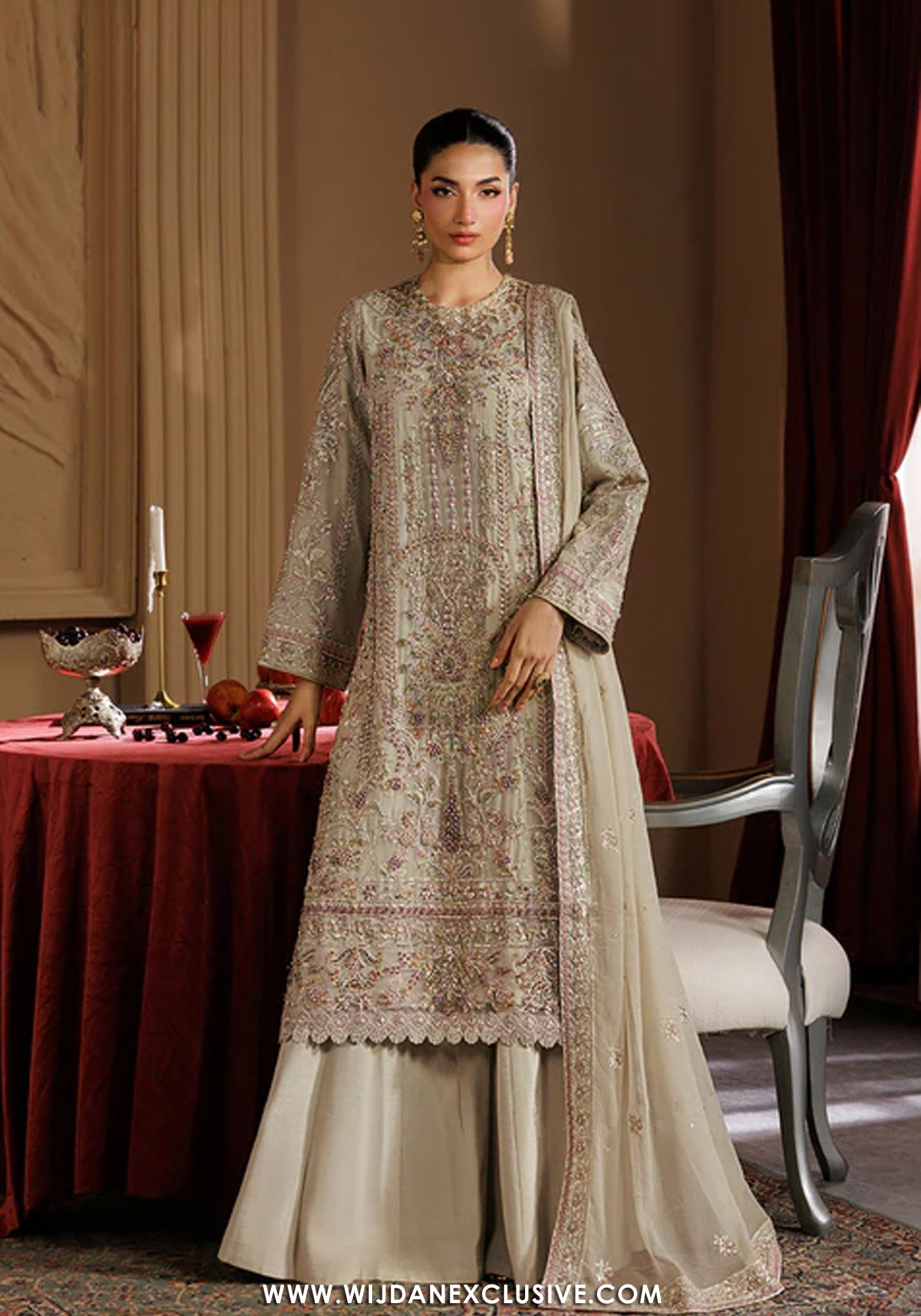 Celeste by Emaan Adeel | Unstitched Embroidered Festive Formal Collection - 2026 (ELARA)