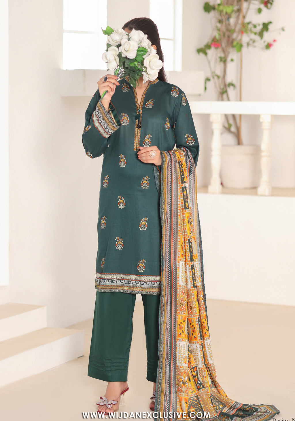 Maya by Aizal | Stitched Digital Printed Lawn Vol-03 Collection - 2026 (D-05)