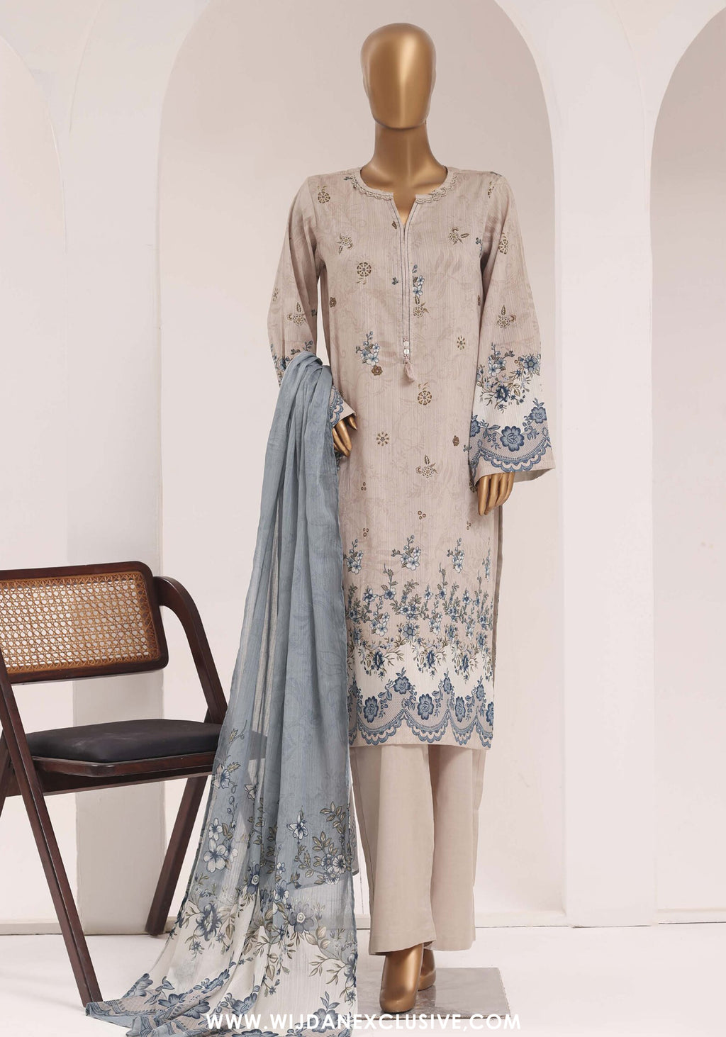 Sadabahar Stitched Printed Lawn Vol-10 Collection – 2026 (D-05)