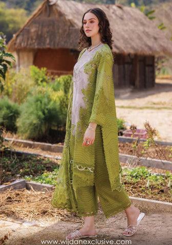 Combination Un-Stitched Lawn Collection'25 Vol-01 by Charizma D-05