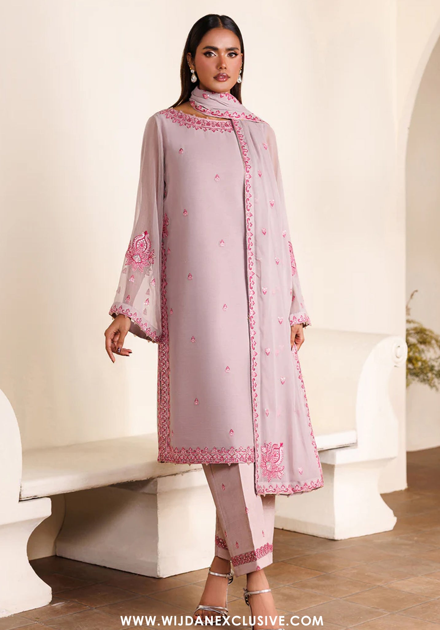 Zarif Stitched Eid Chiffon Collection - 2026 (ZRF-EMC 25)