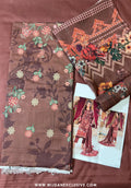 Suzaina Unstitched Printed Embroidered Lawn Collection by Wijdan ART-04