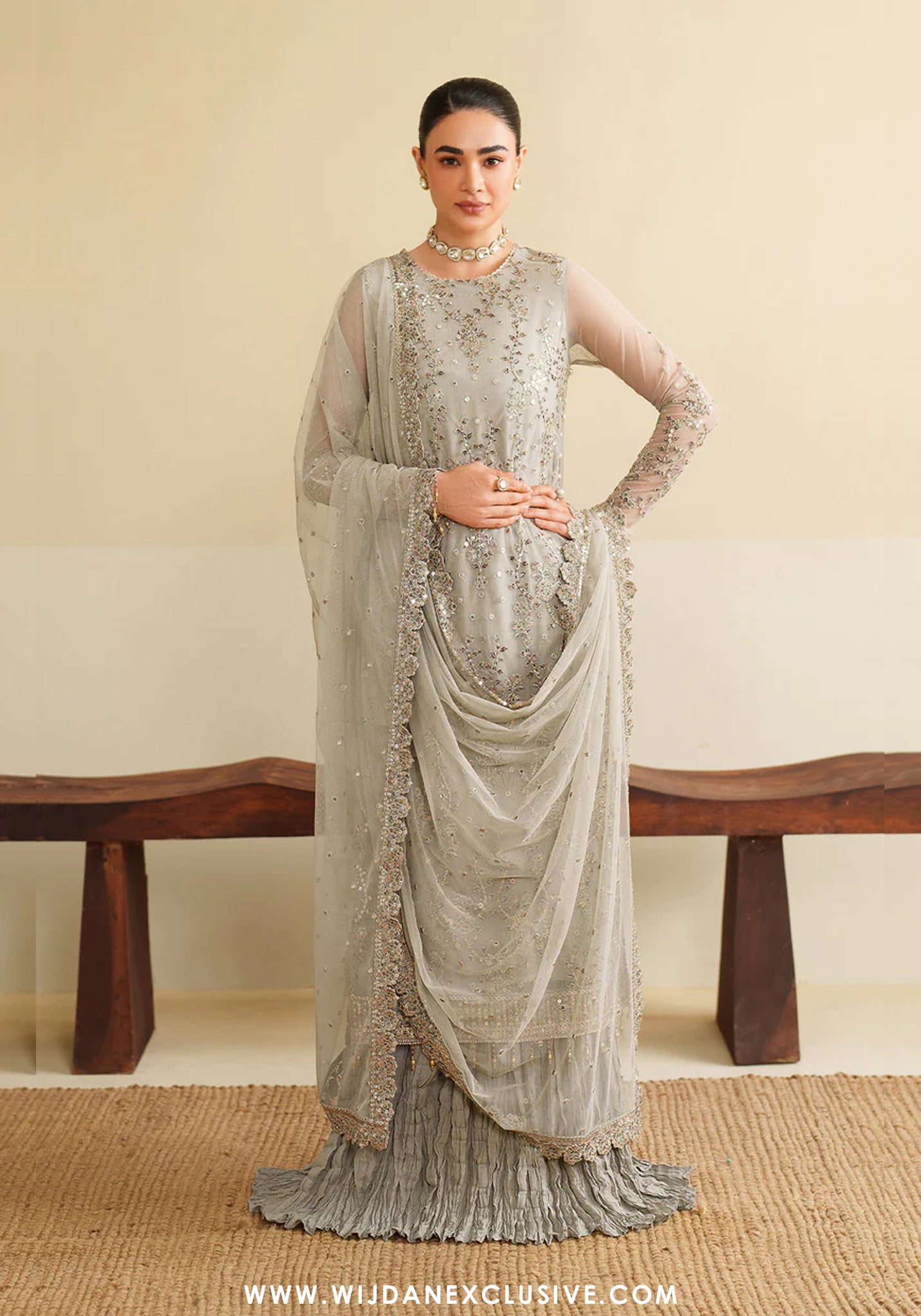 Roohi by Zarif | Unstitched Formal Edit - 2025 ZRF-RFE-06 MILAAN