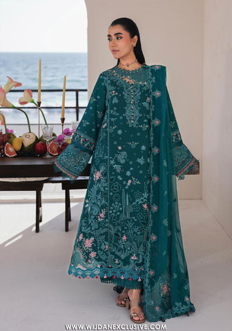 Sahil by Qalamkar | Unstitched Luxury lawn Collection - 2026 SA-04-ELIF