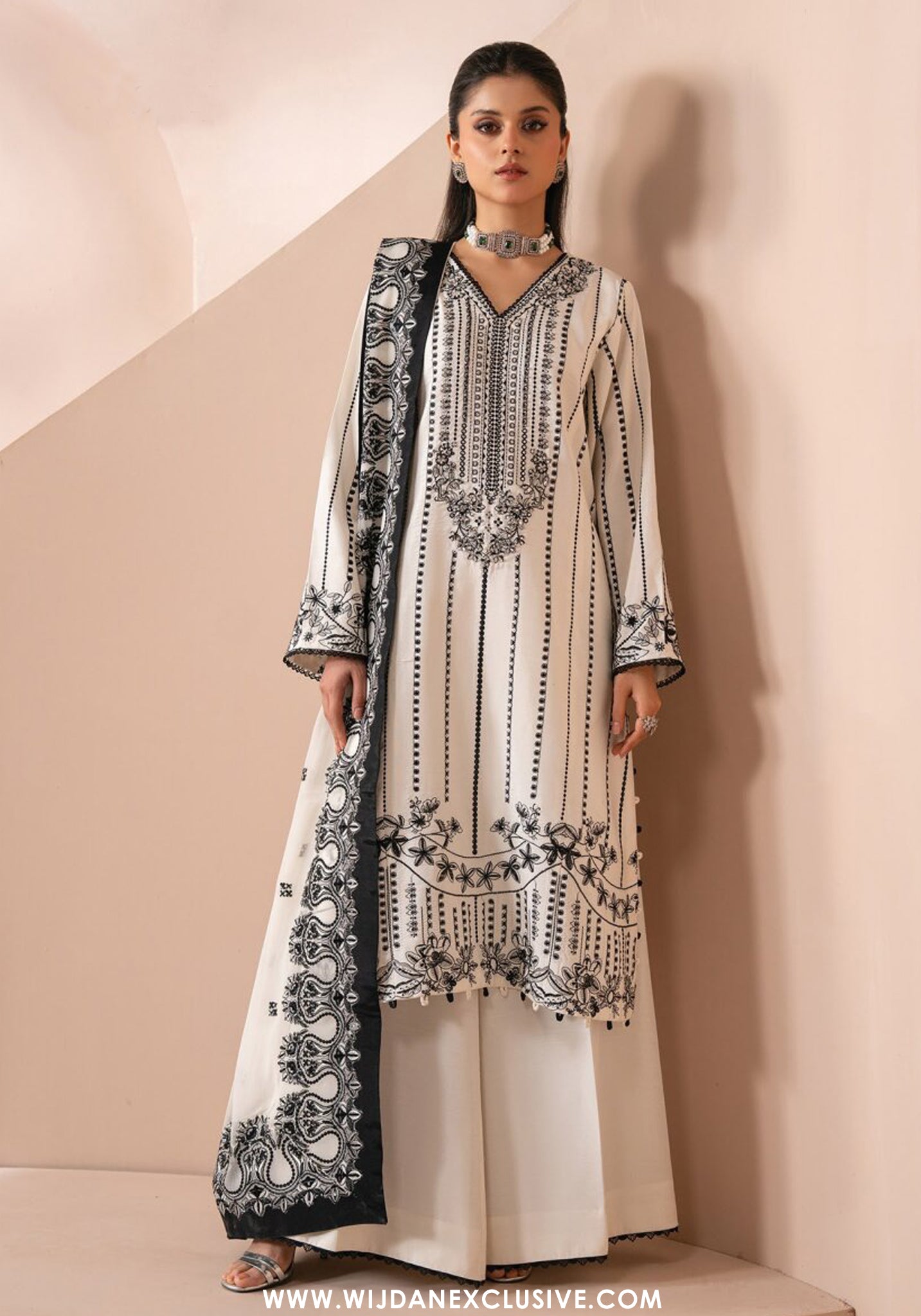 Zaeva by Xenia | Unstitched Embroidered Formal Collection - 2026 (OMAVI)