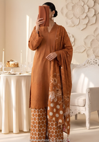 Neesha by Amna Khadija | Stitched 3pc Embroidered Collection - 2026 (D-05)