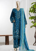 Bin Saeed Stitched 3pc Luxury Embroidered Jacquard Collection - 2026 (D-05)