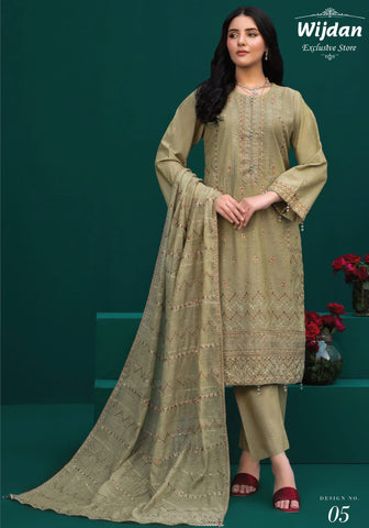 Majestic Luxury Texture Cotton Collection by Rujhan D-05